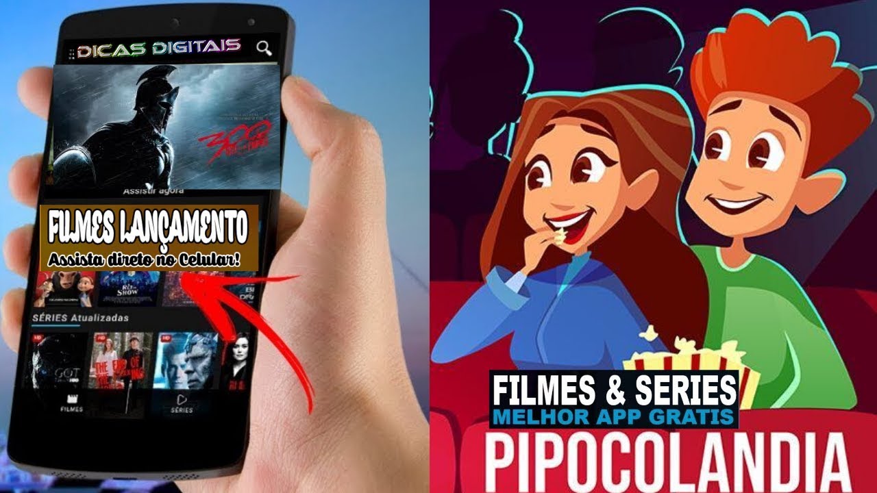 Pipocolandia v2 APK para Android - Download - filmes e series, conheça!