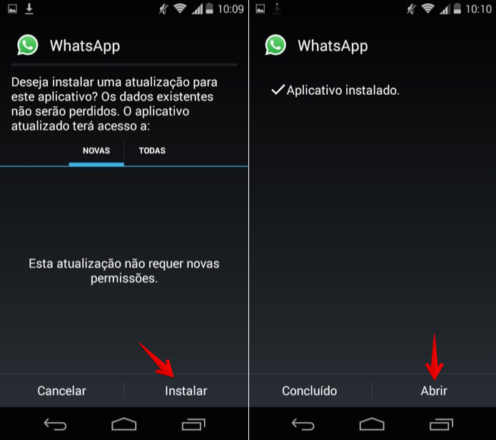 Como atualizar o whatsapp no android 2023