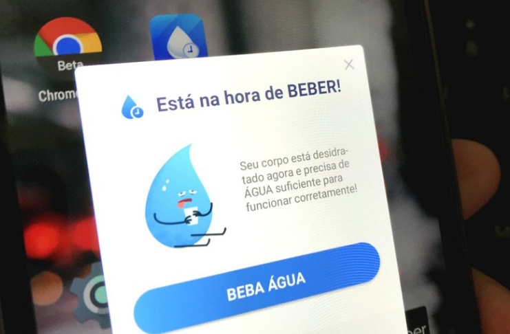 aplicativo beber agua