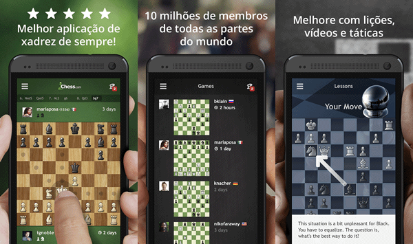 jogo de xadrez para celular
