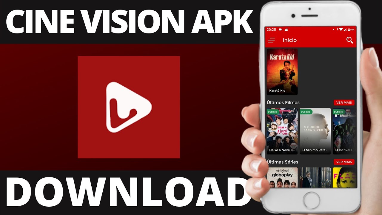 CineVision v6 APK MOD 2023: Séries e filmes, app show, conheça!