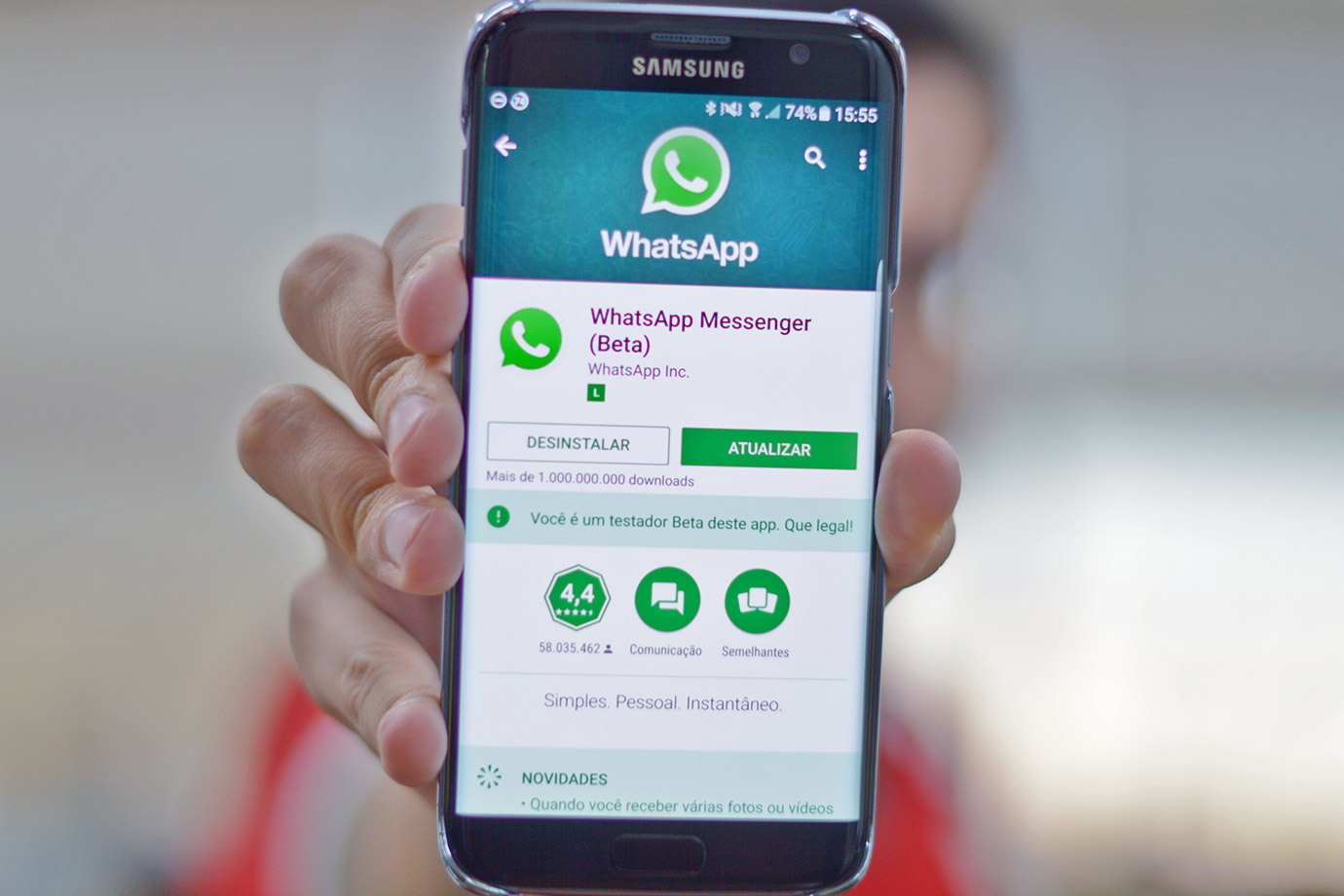 Como restaurar backup do WhatsApp