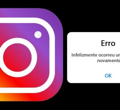 Ocorreu um problema tente novamente Instagram