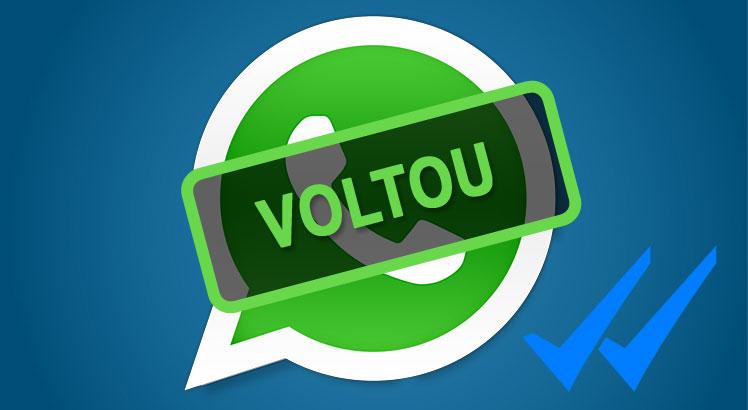 Whatsapp Voltou? Serviços de Instagram e Facebook parecem voltar lentamente