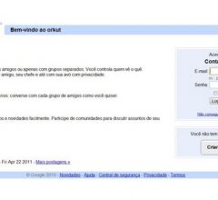 orkut esta de volta