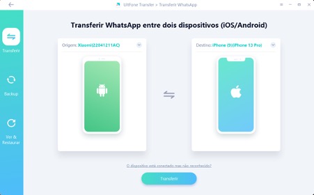 Como transferir conversas whatsapp android para iphone?
