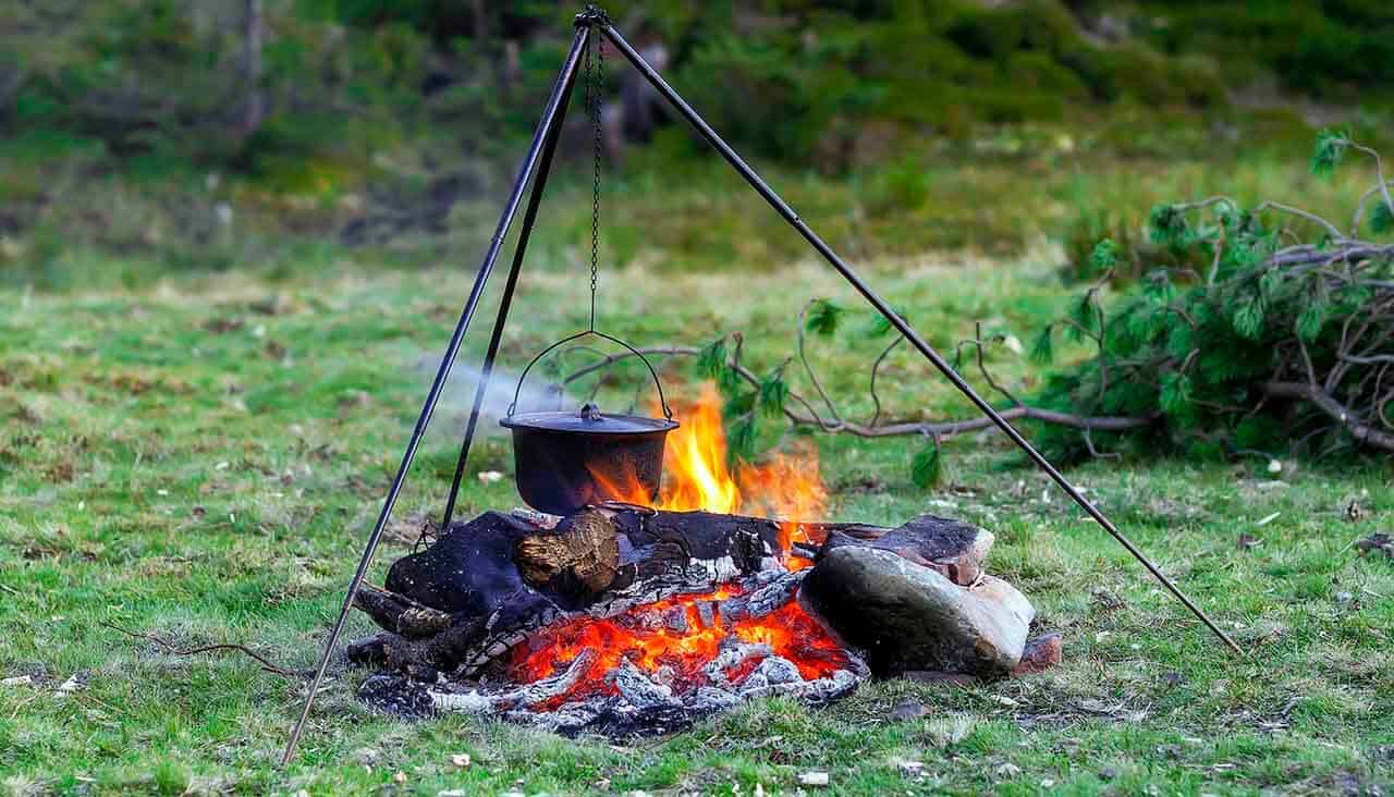 Aplicativos de receitas para Acampamento