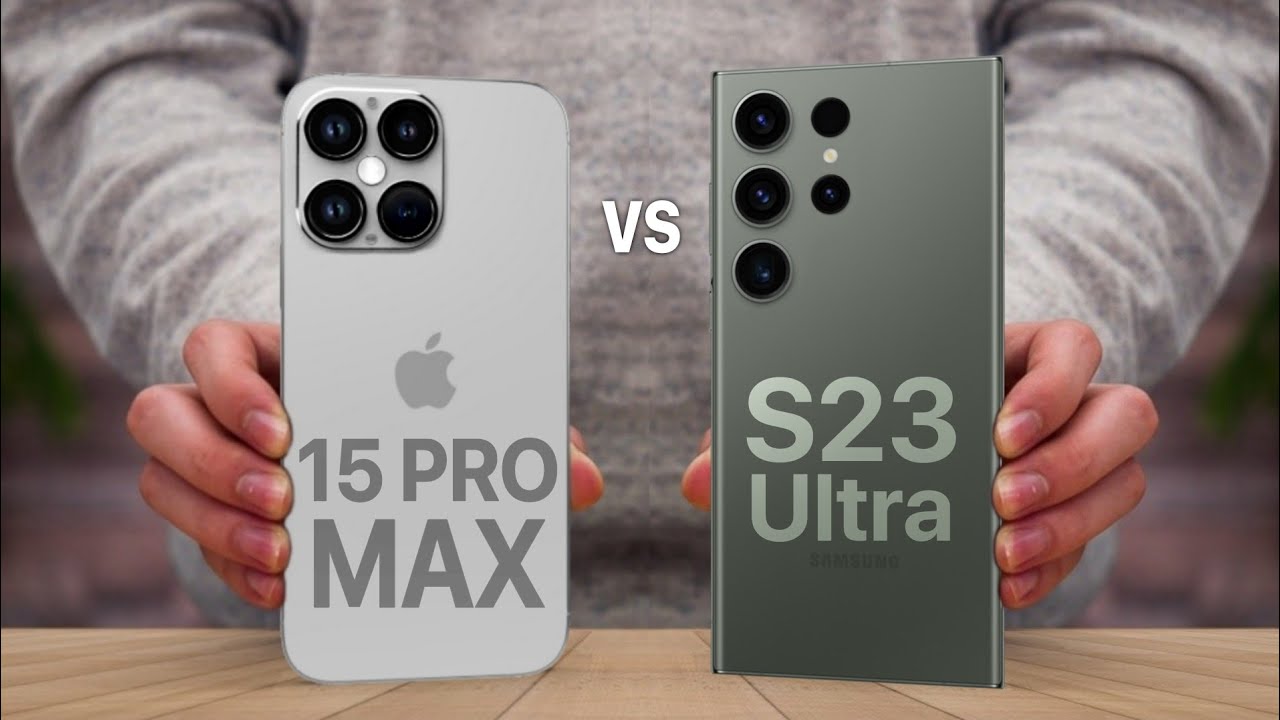 iPhone 15 Pro Max vs Samsung Galaxy S23 Ultra: principais diferenças!