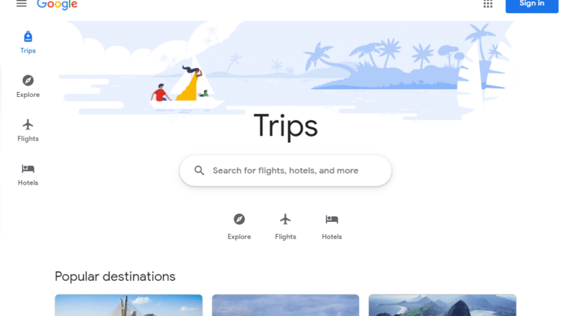 Google Viagens: a ferramenta para criar excelentes roteiros de viagens!