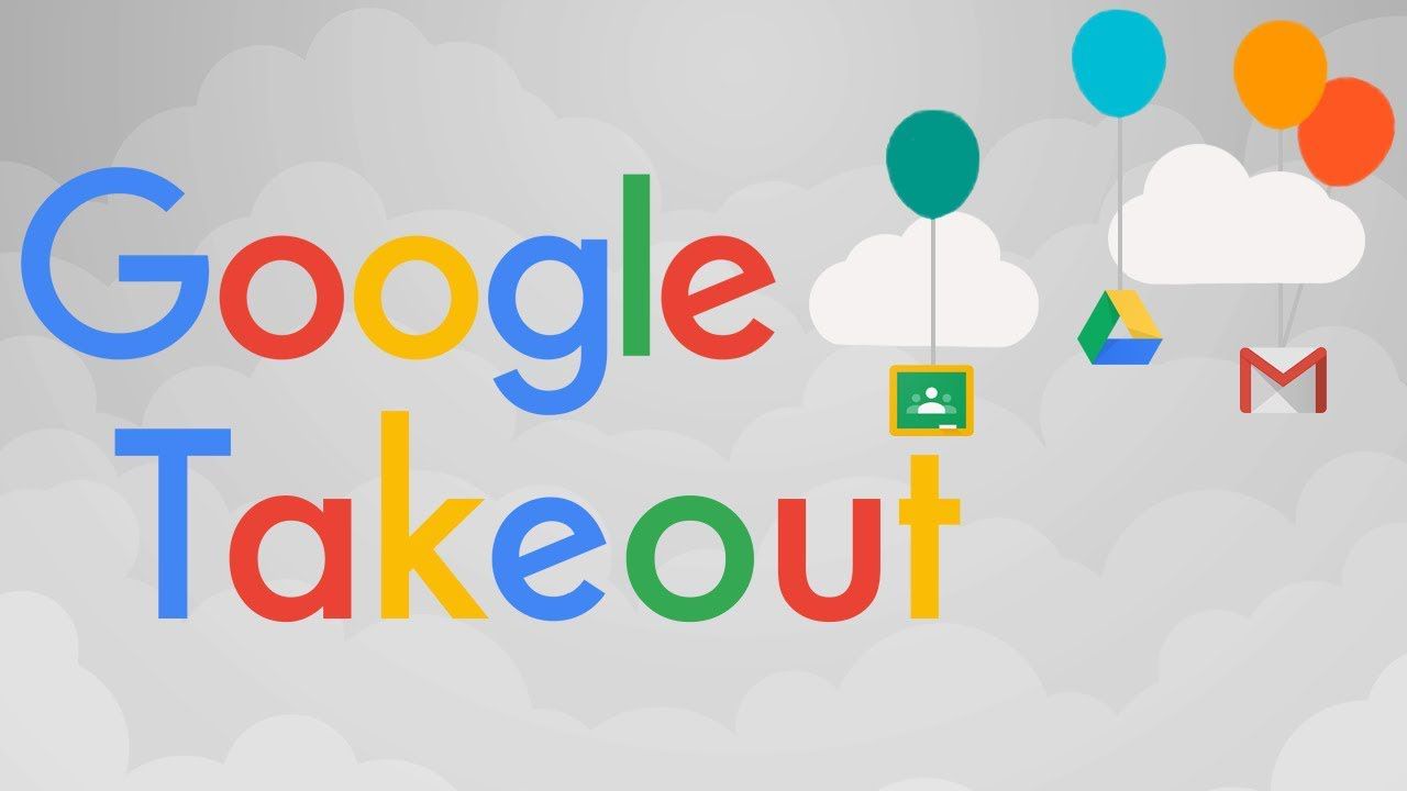 Aplicativo Google Takeout