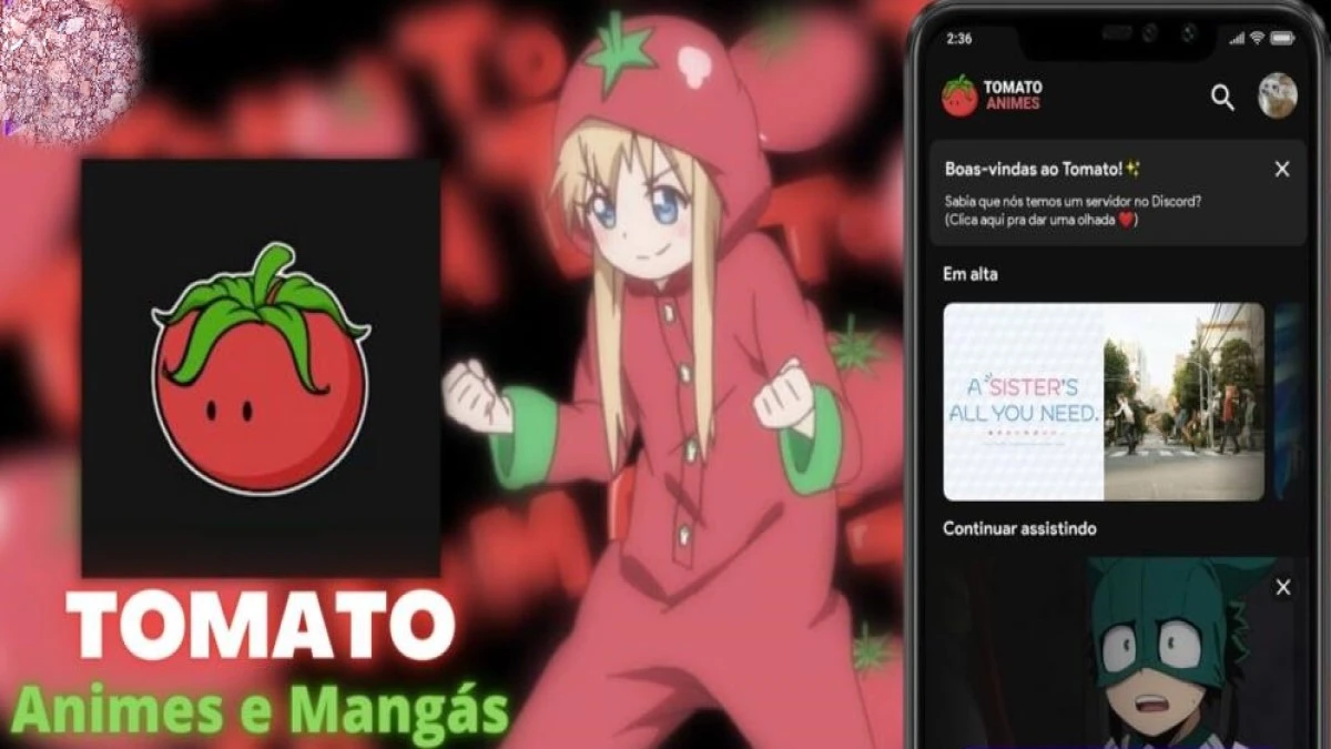 Tomato Animes e Mangás Online - Download APK