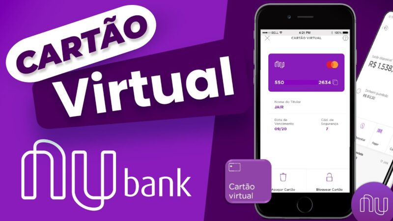 Cartão Virtual Nubank: saiba como usar para pagamentos por aproximação no celular