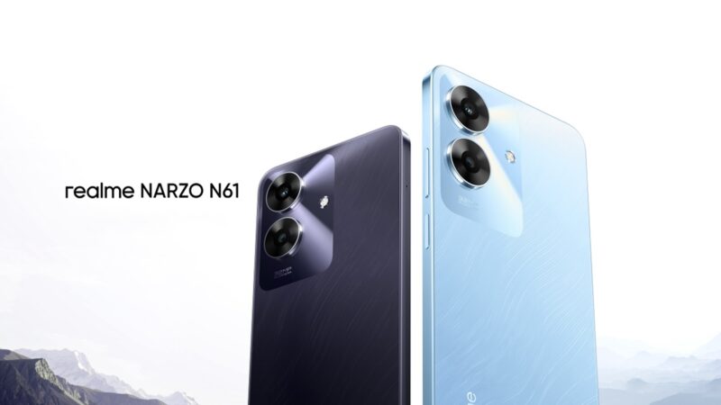 Narzo N61 é o mais novo lançamento da Realme