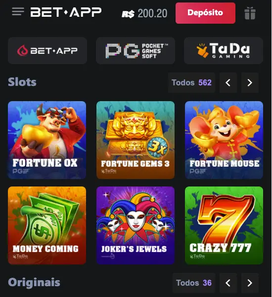 Bet.APP Plataforma de Jogos, download baixar