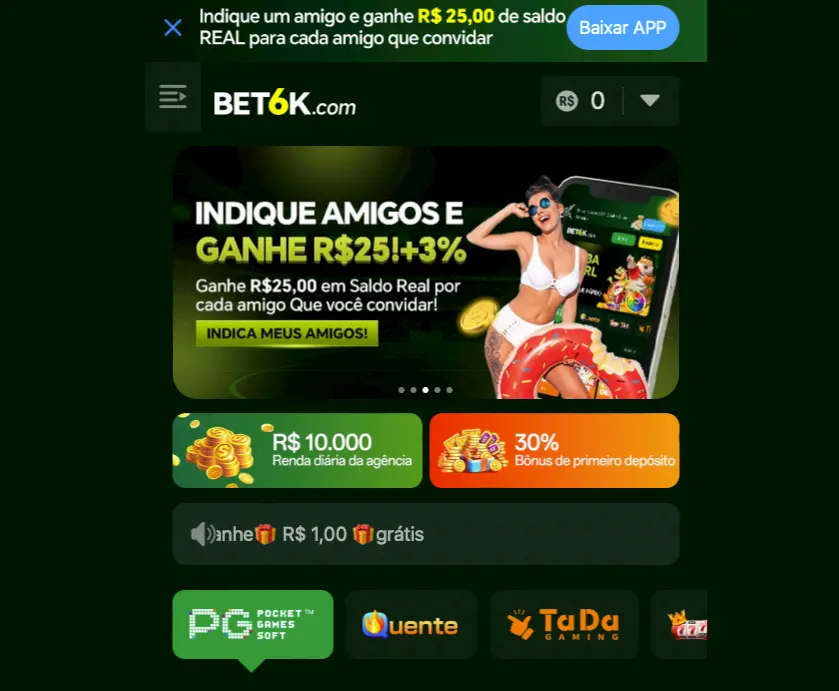 Bet6k.com Jogos de Cassino – Confiavel ? Download Apk