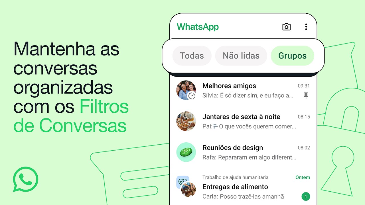 WhatsApp lança filtros e planos de fundo dinâmicos para chamadas de vídeo