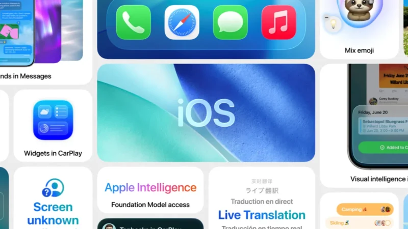 Apple iOS 26: tudo sobre o lançamento, inovações em IA, design Liquid Glass e mais