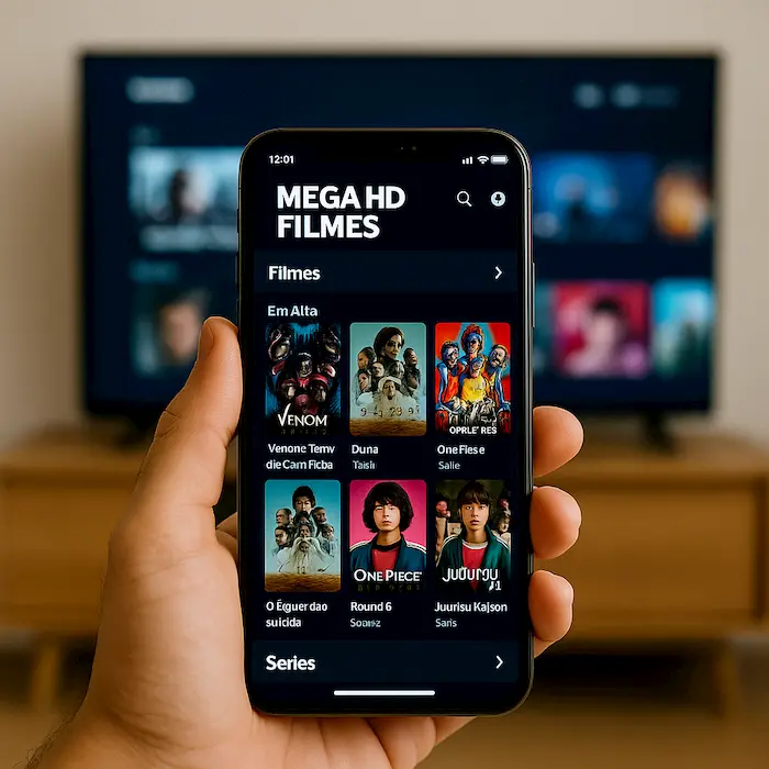 Mega Hd Filmes - App que funciona na Smart Tv
