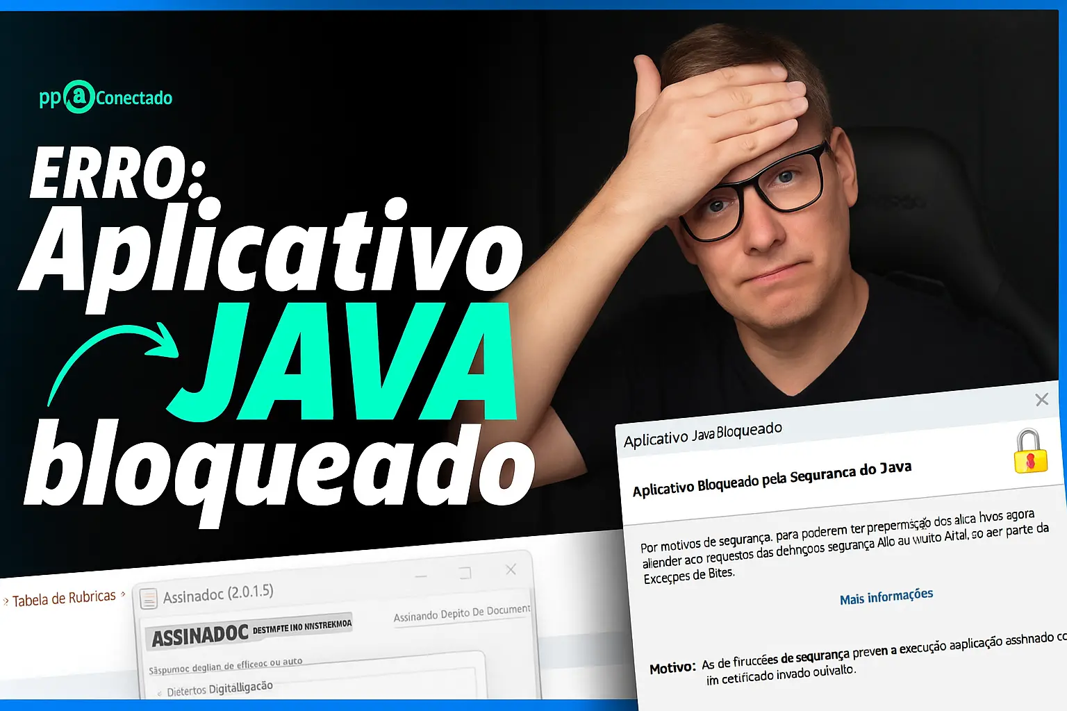 Aplicativo Bloqueado Pela Segurança do Java