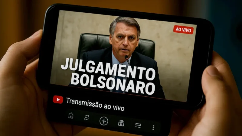 Julgamento Bolsonaro ao Vivo no Celular: Como Assistir em Tempo Real