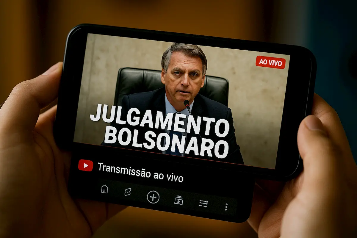 Julgamento Bolsonaro ao Vivo no Celular: Como Assistir em Tempo Real