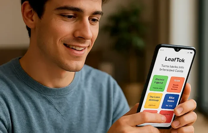 LeafTok – aplicativo transforma livros em cards para acelerar leitura!