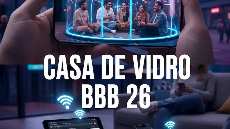 Casa De Vidro BBB 26: Saiba Como Assistir Ao Vivo No Celular