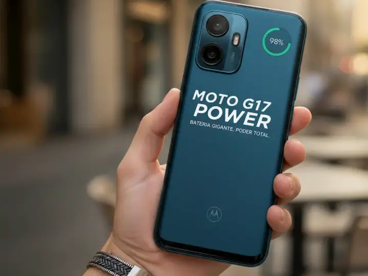 Moto G17 Power: Bateria Gigante e Novas Funções São Reveladas!