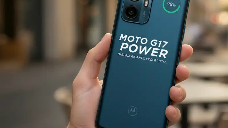 Moto G17 Power: Bateria Gigante e Novas Funções São Reveladas!