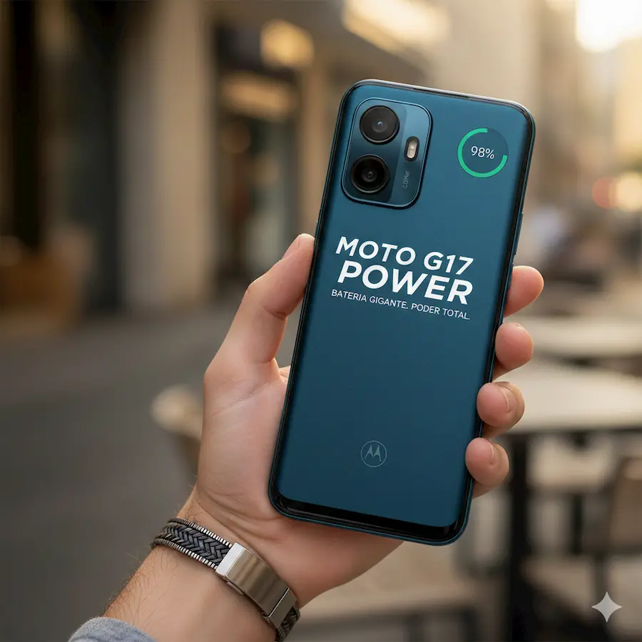 Moto G17 Power moto g17 power bateria gigante