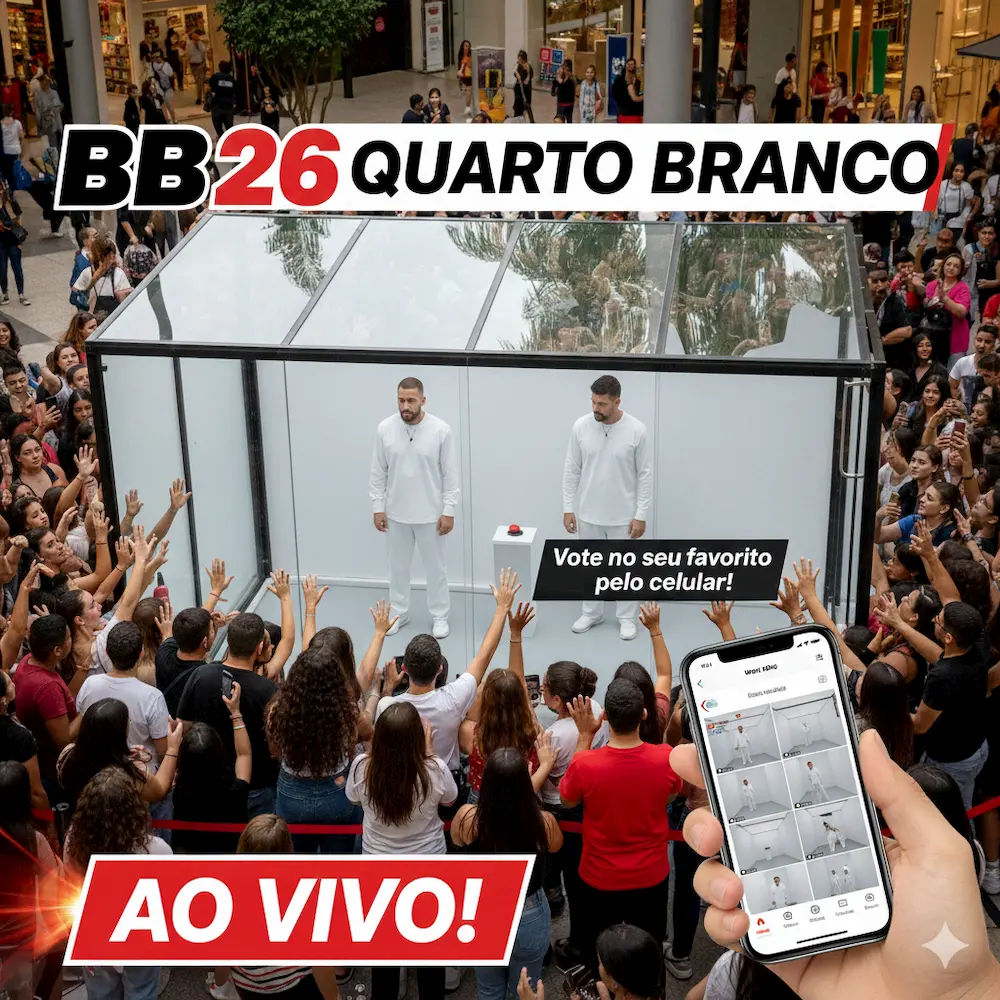 Como assistir ao Quarto Branco BBB 26 ao vivo e grátis: Melhores Apps Como assistir ao Quarto Branco BBB 26 ao vivo e grátis: Melhores Apps