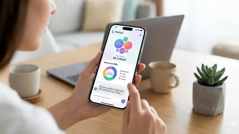 Qual o melhor app de controle financeiro que utiliza IA em 2026?
