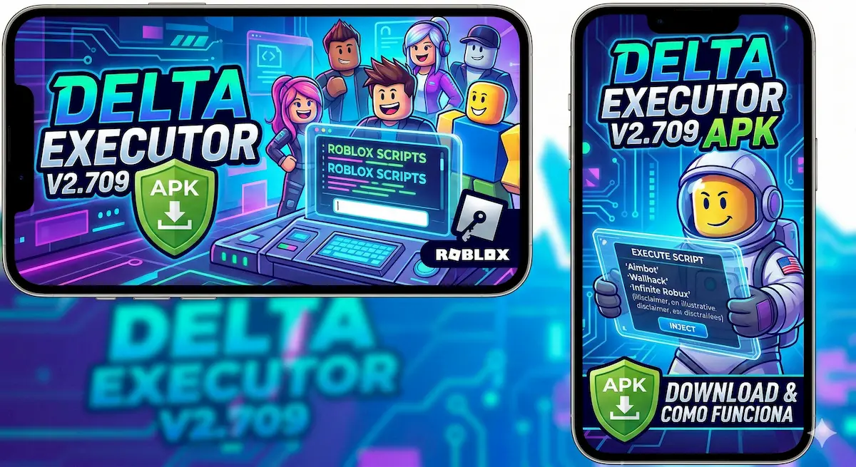 Delta Executor 2.709 APK Roblox - download e como funciona Delta Executor 2.709 APK Roblox - download e como funciona