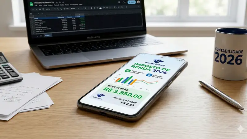 Aplicativo Imposto de Renda 2026 – download, como funciona e mais!