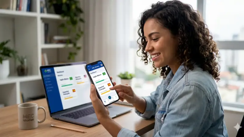MEC Idiomas: O App com IA que vai Turbinar seu Currículo em 2026