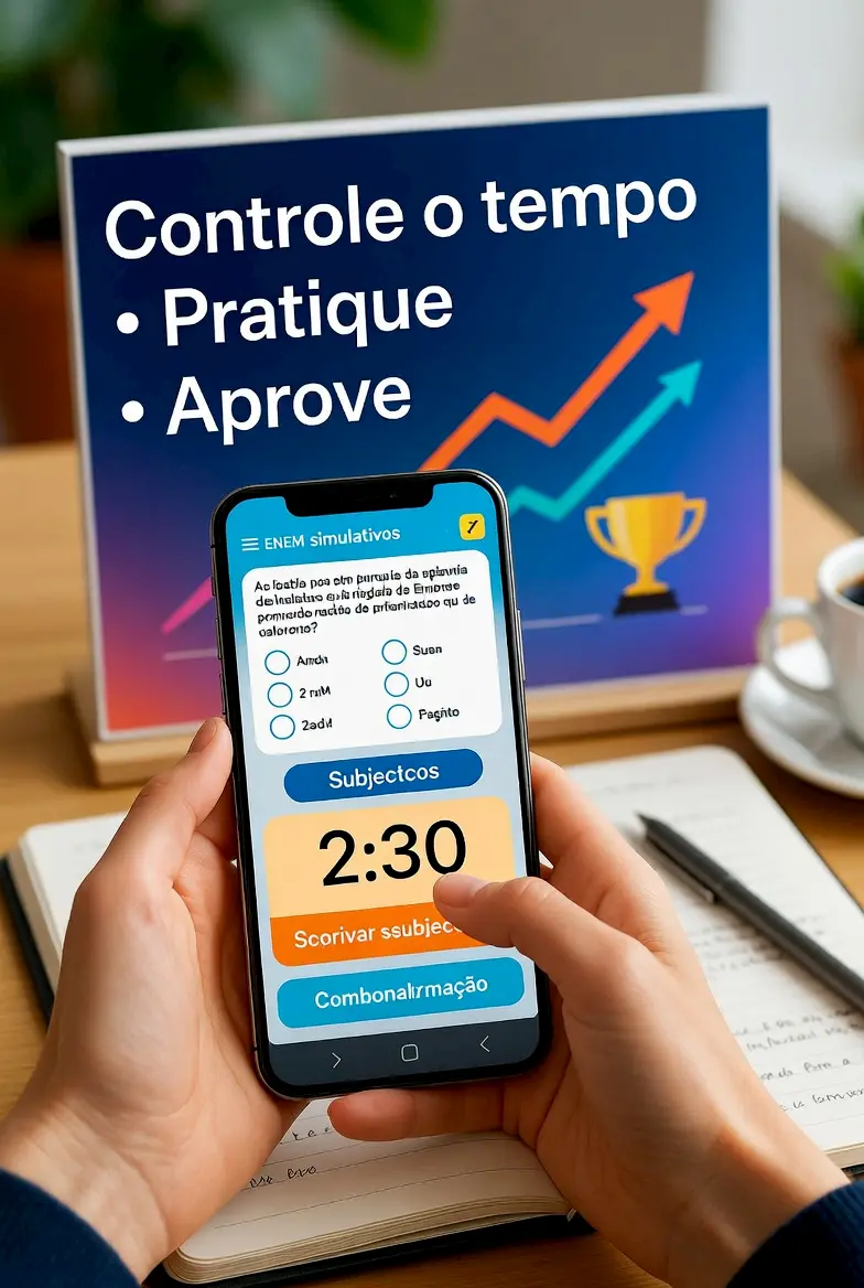 Simulado para Enem Online enem simulados celular