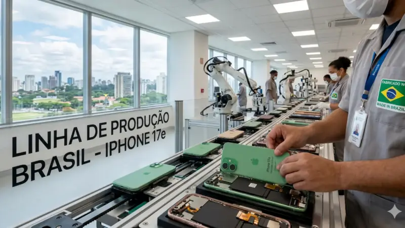 iPhone 17e fabricado no Brasil: vale a pena? Veja onde comprar