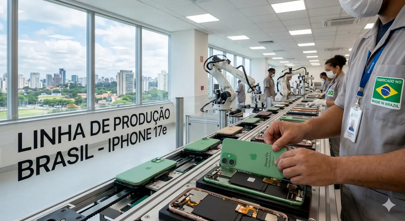 iPhone 17e fabricado no Brasil: vale a pena? Veja onde comprar iPhone 17e fabricado no Brasil: vale a pena? Veja onde comprar