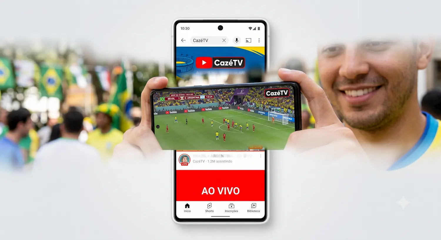 CazéTV no Celular CazéTV no Celular