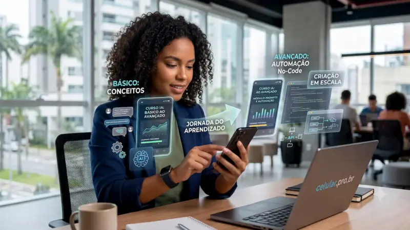 Curso Inteligência Artificial do Zero ao Avançado pelo Celular. Destaque-se no Mercado!