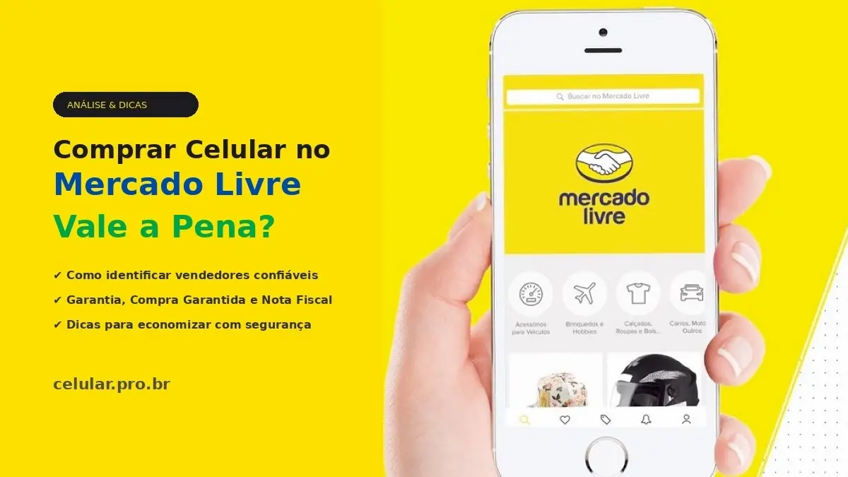 Comprar Celular no Mercado Livre é Seguro? Vale a Pena em 2026? Comprar Celular no Mercado Livre é Seguro? Vale a Pena em 2026?