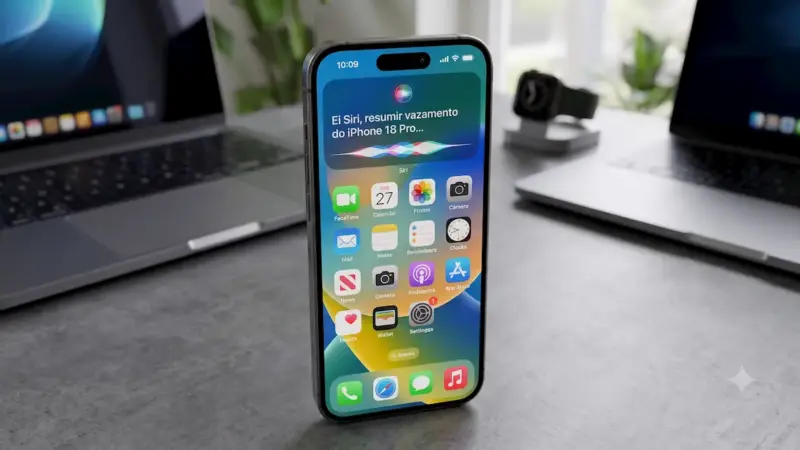 iPhone 18 Pro caiu na net: vazamento massivo revela tudo do novo titã da Apple