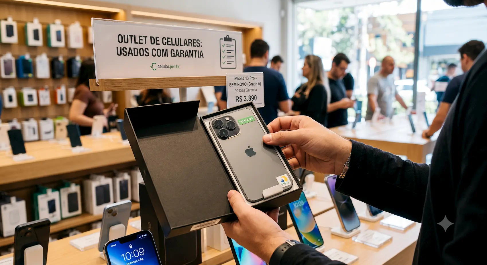 Como Comprar Celular Usado em Outlet com Segurança: Guia de Cuidados e Checklist 2026 Como Comprar Celular Usado em Outlet com Segurança: Guia de Cuidados e Checklist 2026