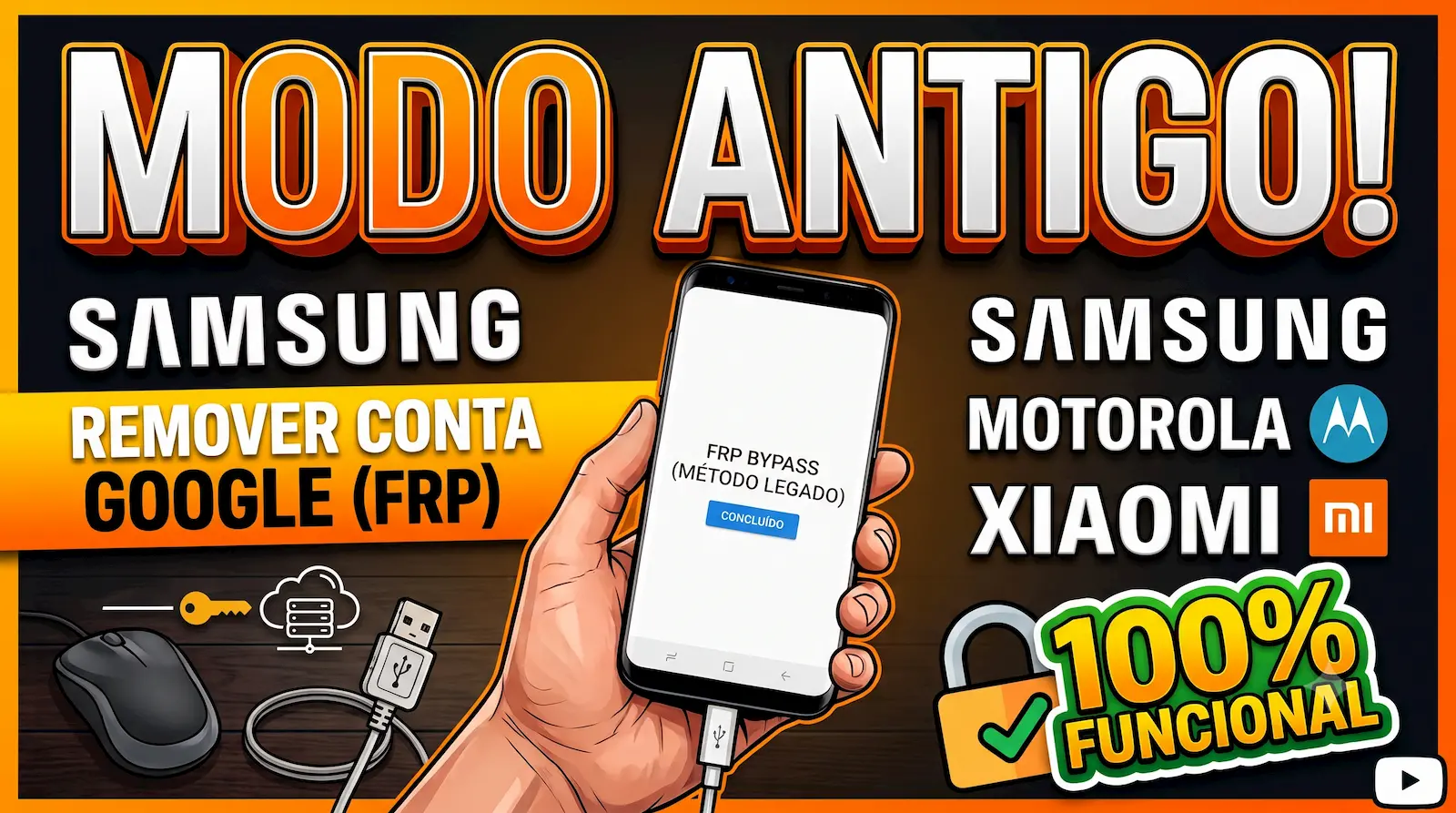Como Remover FRP pelo Modo Antigo Google no Samsung, Motorola e Xiaomi Como Remover FRP pelo Modo Antigo Google no Samsung, Motorola e Xiaomi