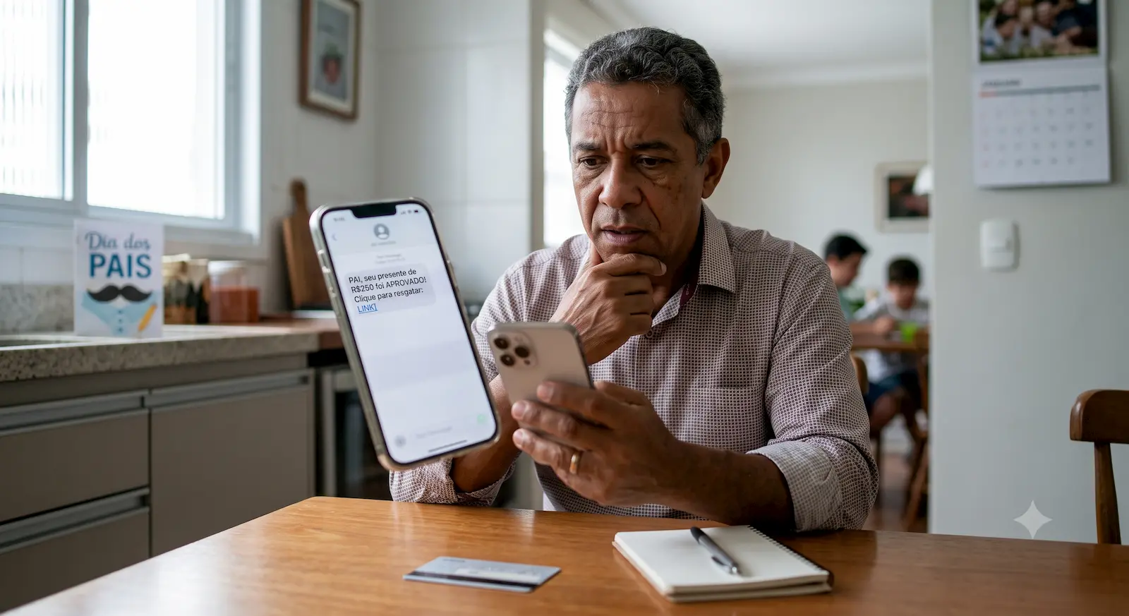 Golpes por Telefone e SMS no Dia dos Pais: Como Proteger Seu Celular e Suas Finanças Golpes por Telefone e SMS no Dia dos Pais: Como Proteger Seu Celular e Suas Finanças