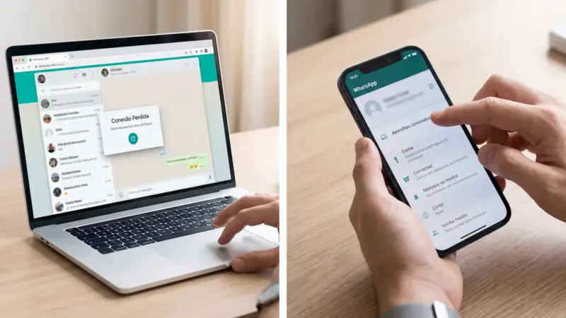 WhatsApp Web Desconectando Sozinho? Como Resolver de Vez!