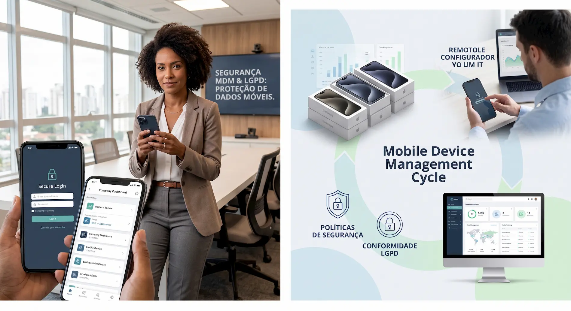 Celular para uso corporativo -