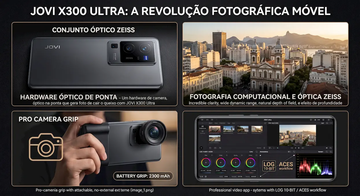 JOVI X300 Ultra: celular tira foto de cair o queixo e desafia câmeras profissionais
