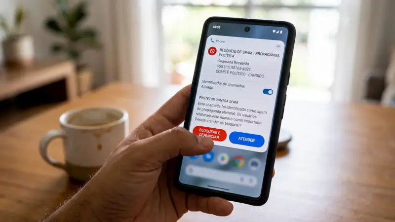 Spam de Política no Celular: como Bloquear Chamadas e Mensagens Indesejadas