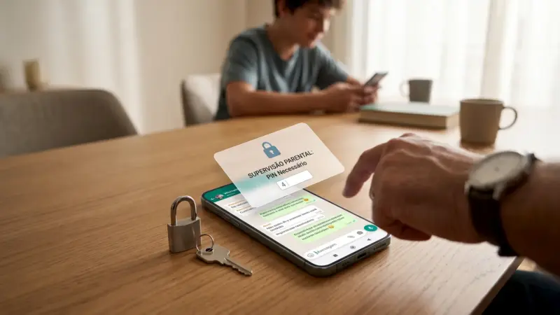 WhatsApp Libera Controle Parental no Brasil:o que muda e como ativar!